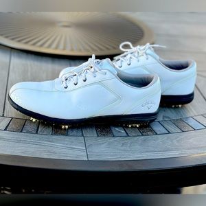 Callaway women’s golf shoes, size 11, used 3 times. With spikes